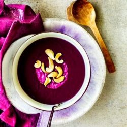 Beetroot Cashew Soup 1 beetroot cashew soup