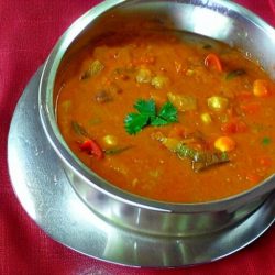 Mixed Veg Sambar 1 mix veggie sambhar