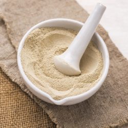 Ragi Malt Powder 1 powder bowl with pestle scaled