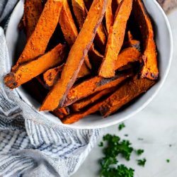 Baked Sweet Potato Fingers 1 Baked Sweet Potato Travel Food
