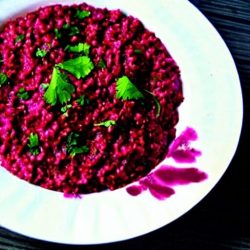 Beetroot Moongdal Khichdi 1 Beetroot moongdal khichdi