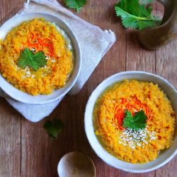 Carrot Semolina Porridge 1 Carrot Semolina Porridge