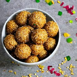 Poha Sesame Balls 1 Poha Sesame Balls