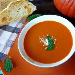 Pumpkin Tomato Soup 1 Pumpkin Tomato soup