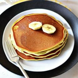 Ragi Banana Pan Cake 1 Ragi banana pancake