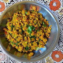 Tofu Bhurji 1 Tofu Bhurji