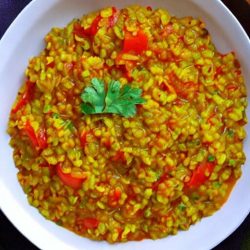 Dalia Tomato Khichdi 1 dalia tomato khichdi