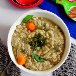 Sabudana Veggie Porridge 1 sabudana veggie porridge