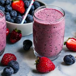 Berry Banana Smoothie 1 Berry banana Smoothie