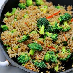 Brocolli Fried Rice 1 Brocolli Fried Rice